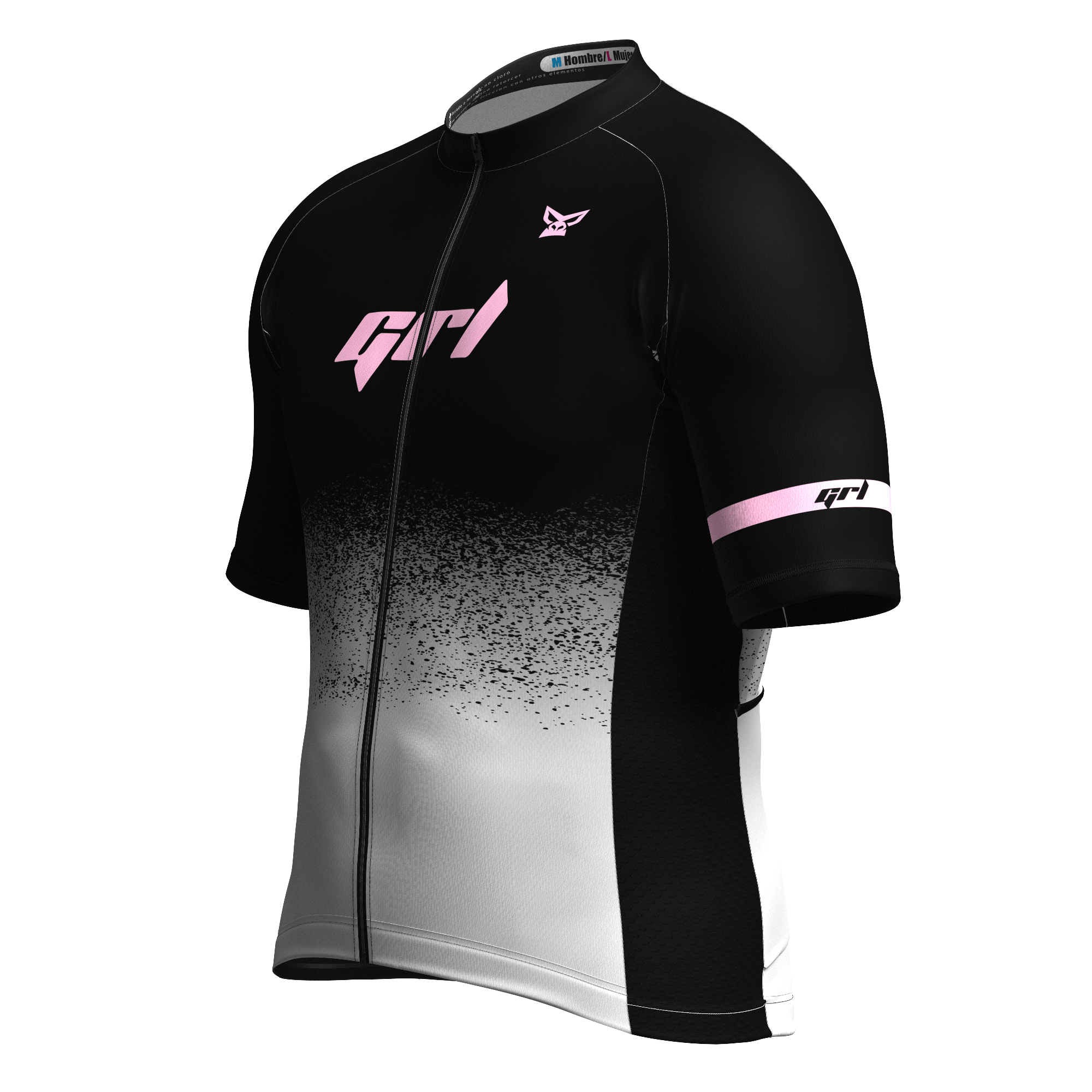 Jersey Training Hombre Carbón Rosa