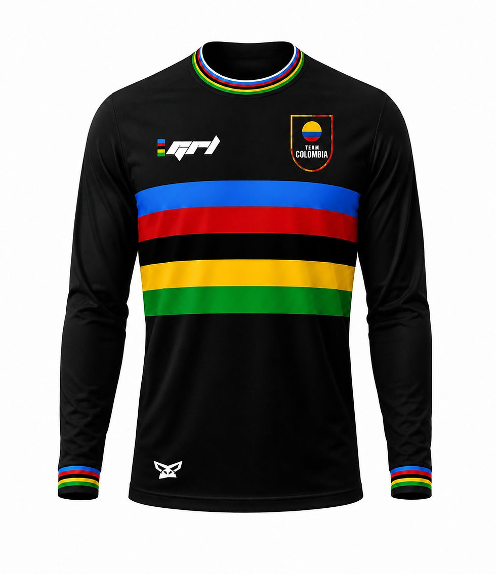 Miniatura: Buso MTB Gorila Mundial D.H Negro