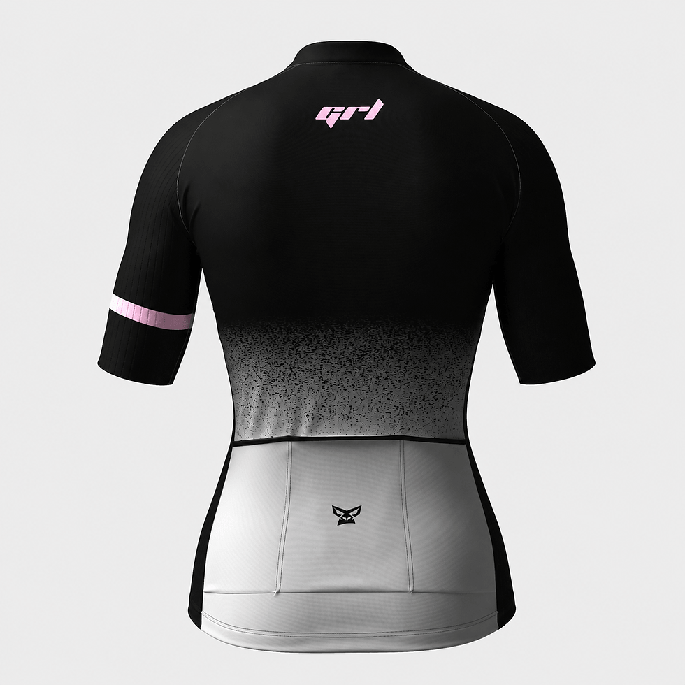 Miniatura: Jersey Elite Mujer Carbón Rosa
