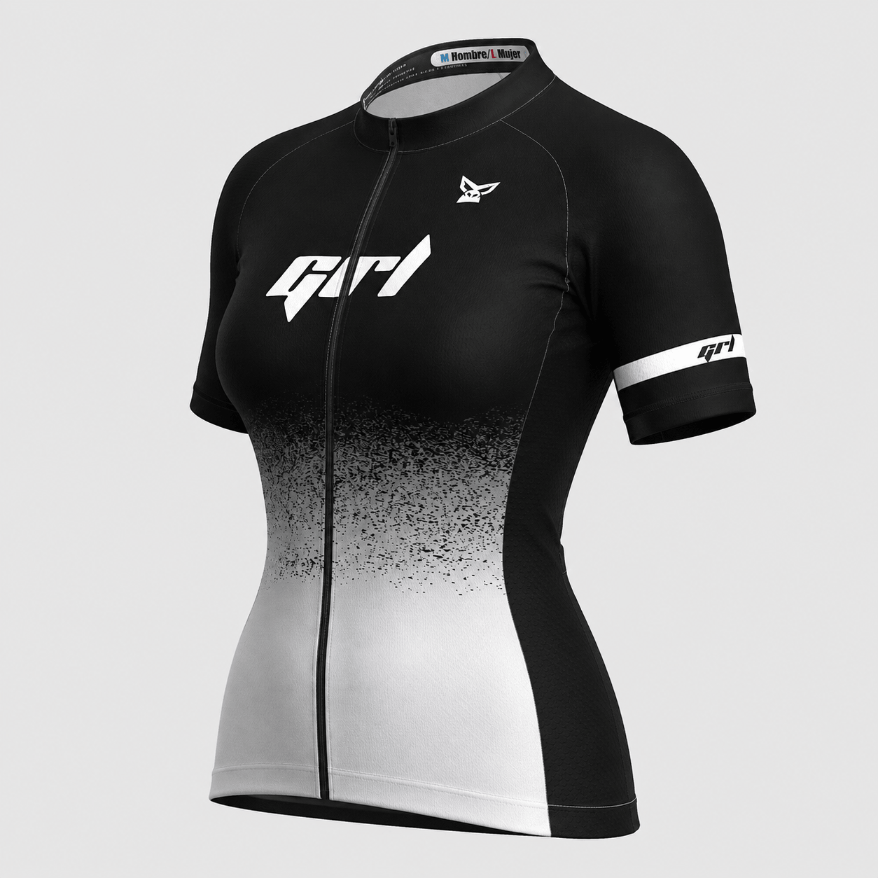Jersey Training Mujer Carbón Blanco