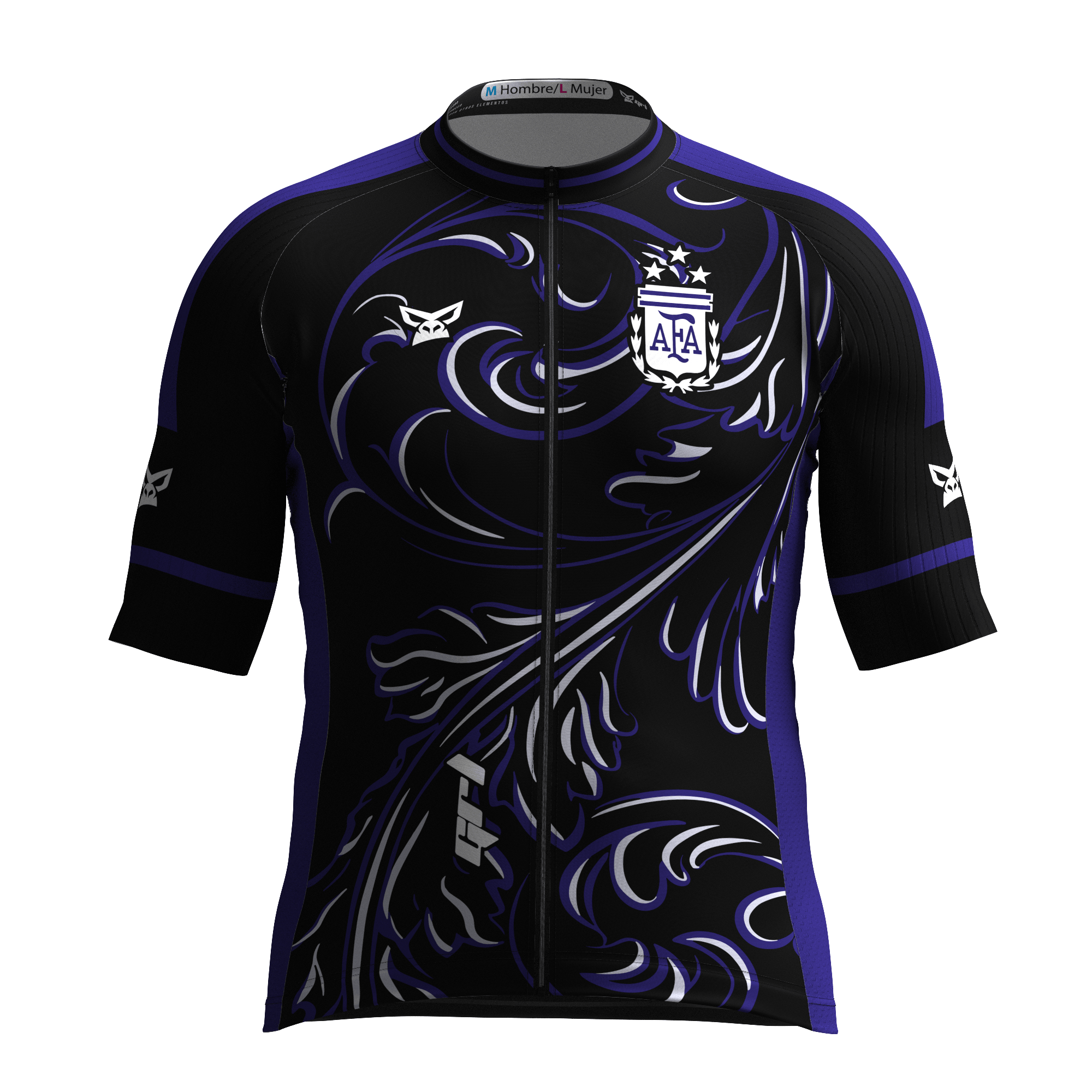 Jersey Elite Hombre Argentina Mundial Negro