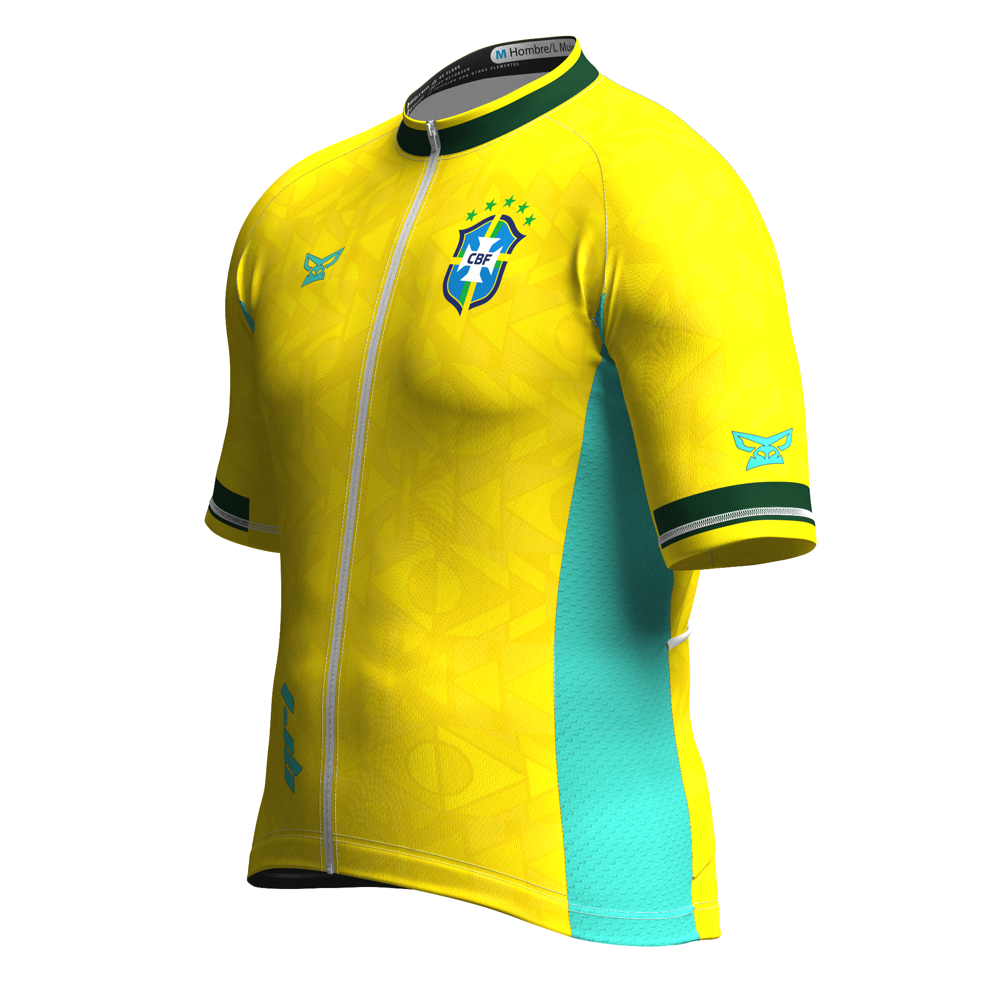 Jersey Training Hombre Brasil Mundial Amarillo
