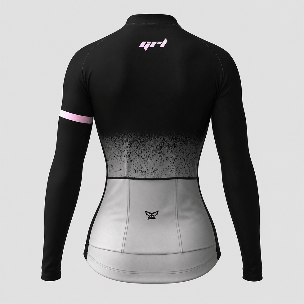 Miniatura: Jersey Training Mujer Carbón Rosa