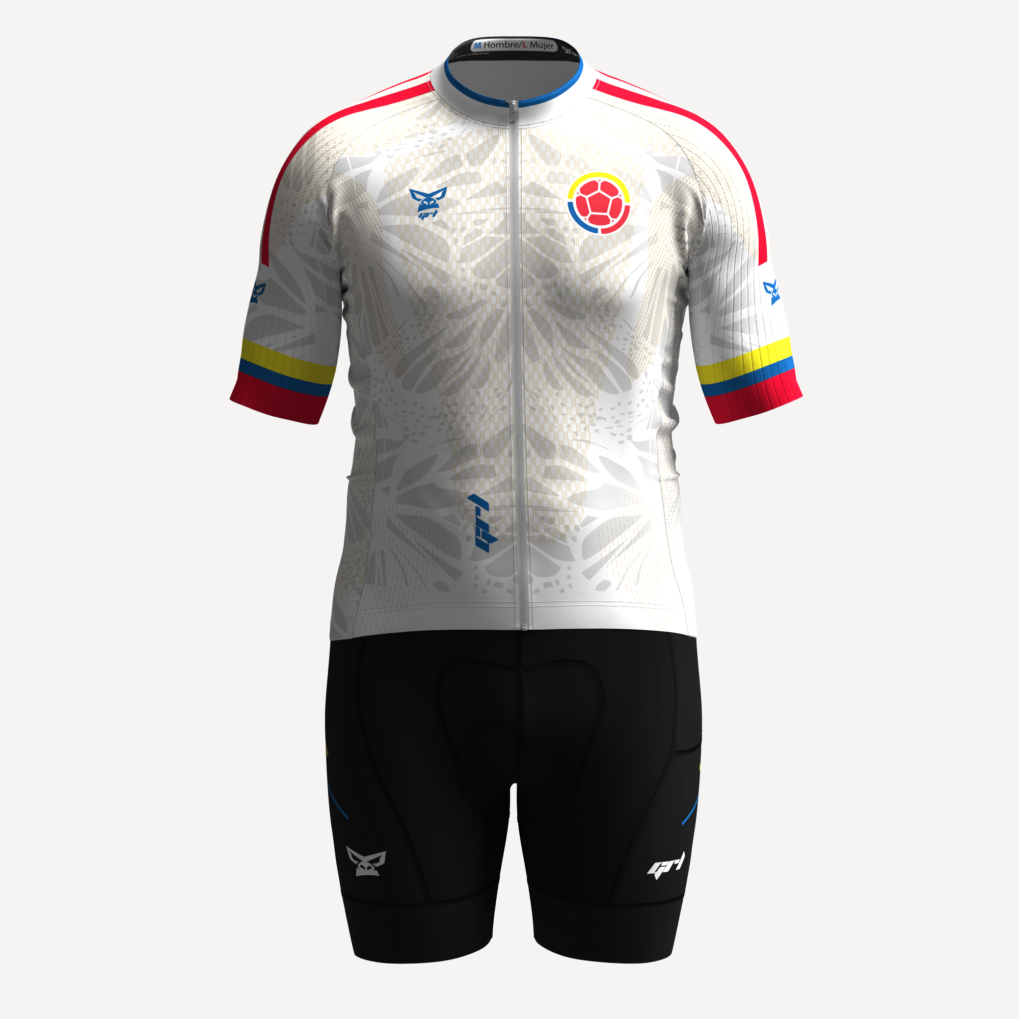 Uniforme Elite Hombre Colombia Mundial 2026 Blanco