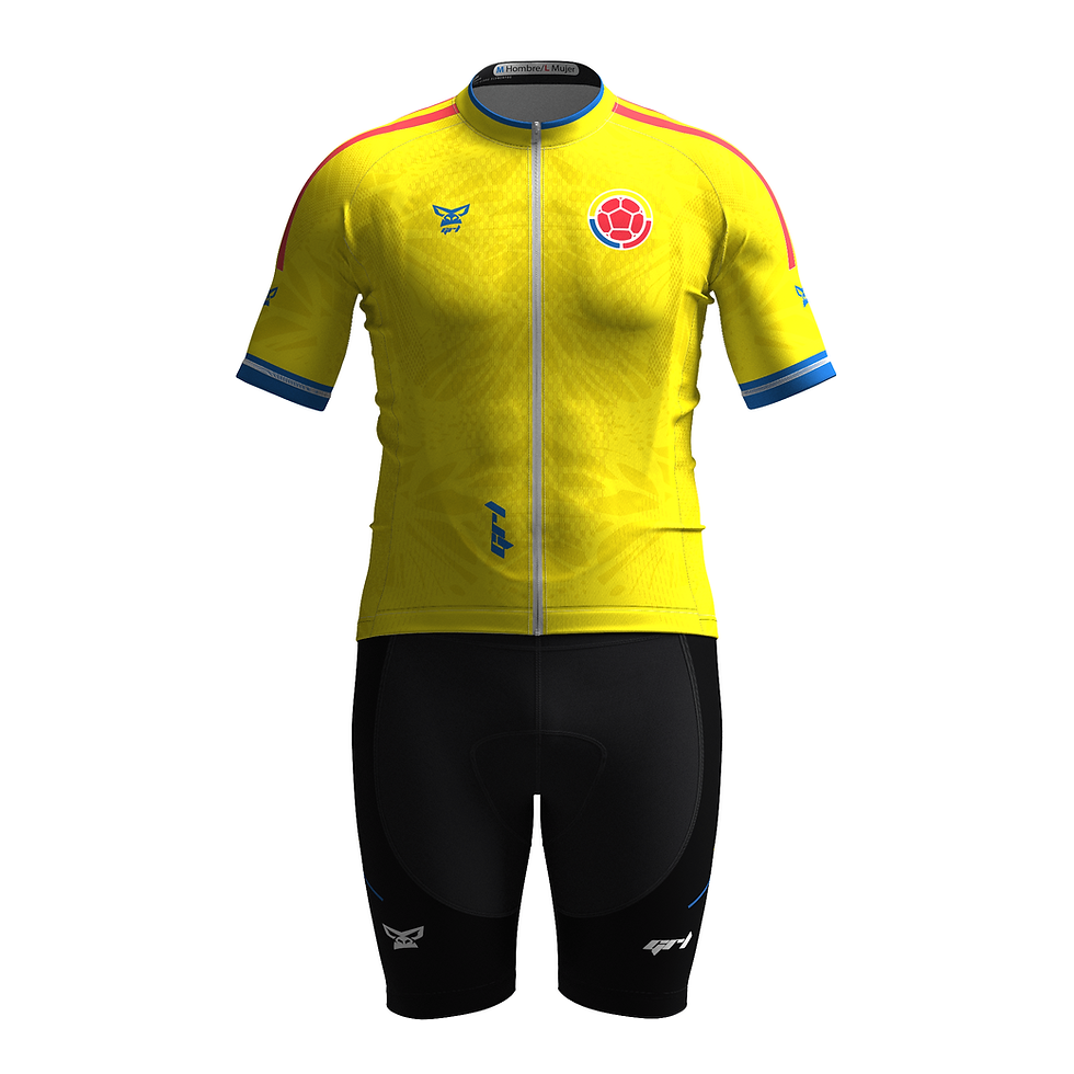 Miniatura: Uniforme Training Hombre Colombia Mundial 2026 Amarillo