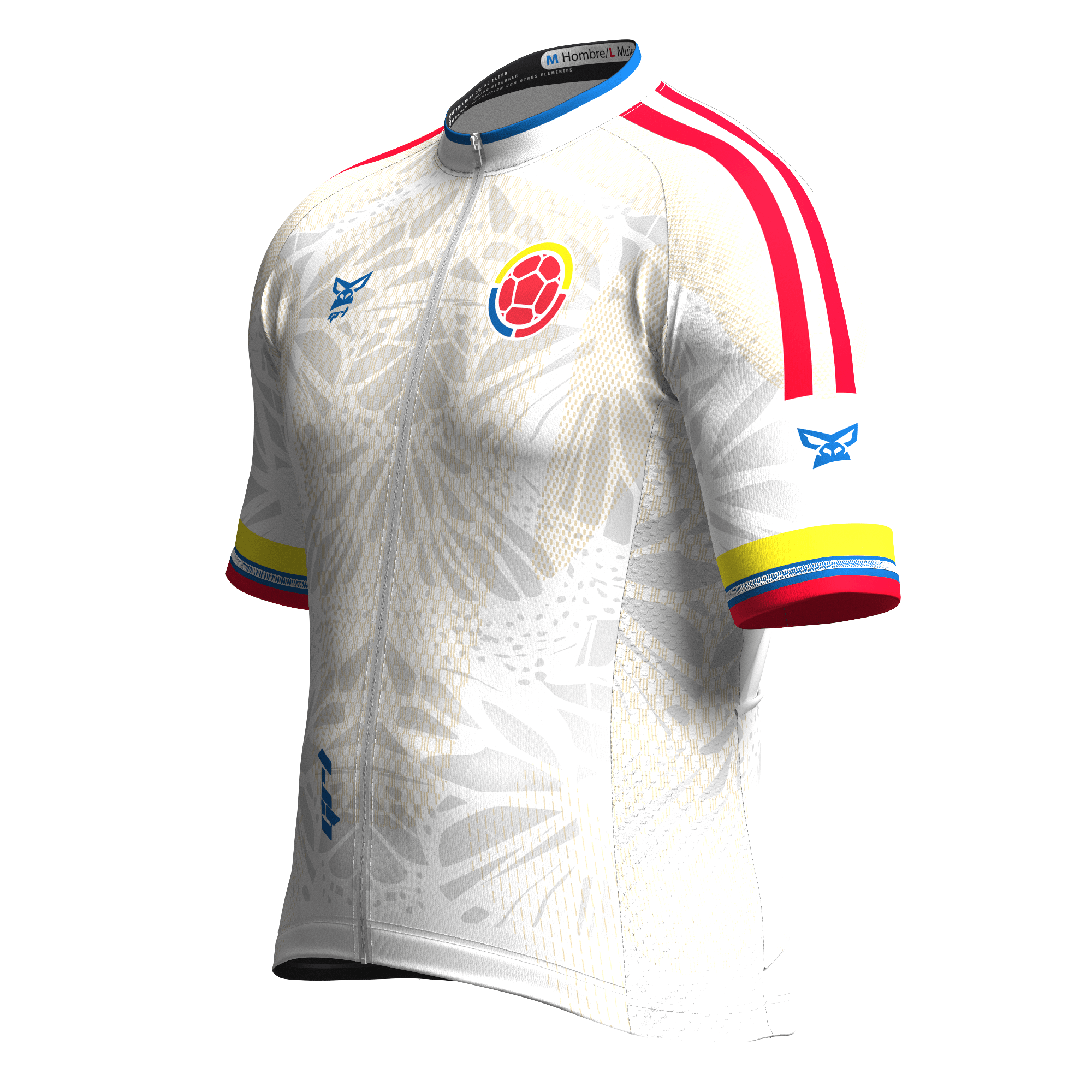 Jersey Training Hombre Colombia Mundial 2026 Blanco
