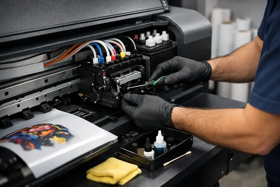 Commercial DTF Printer Maintenance Guide