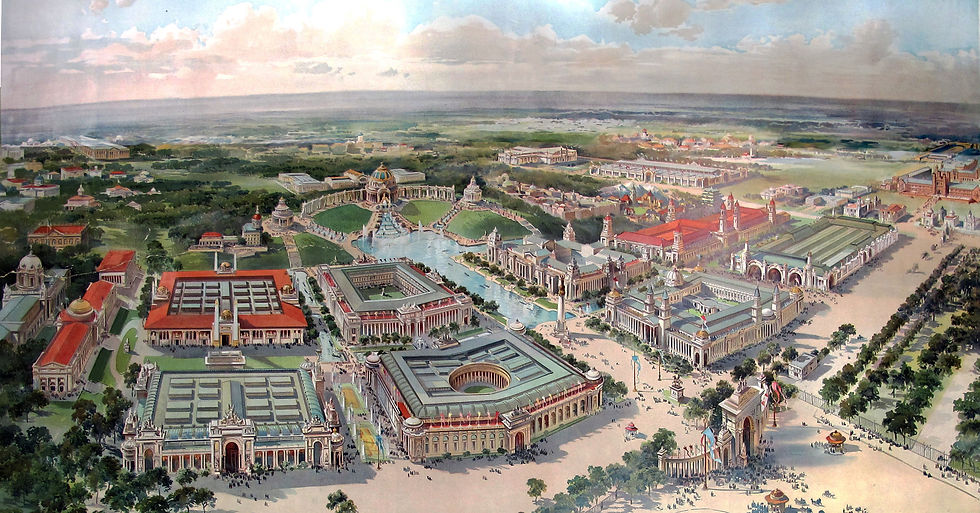 St Louis World’s Fair 1904 map