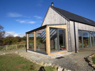 Larch cladding 
