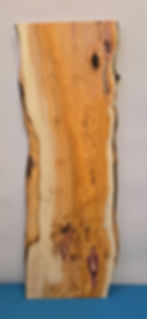 Natural edge Yew