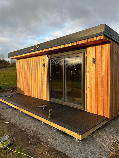 Larch Cladded Lodge 