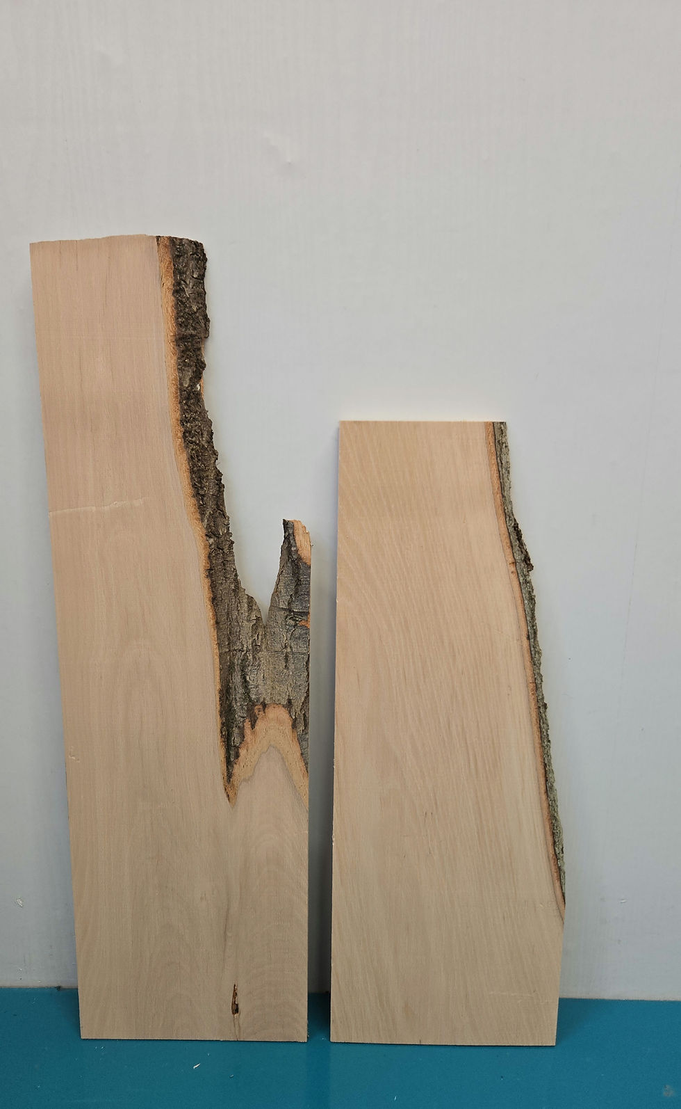 2 Live Edge Beech Offcuts
