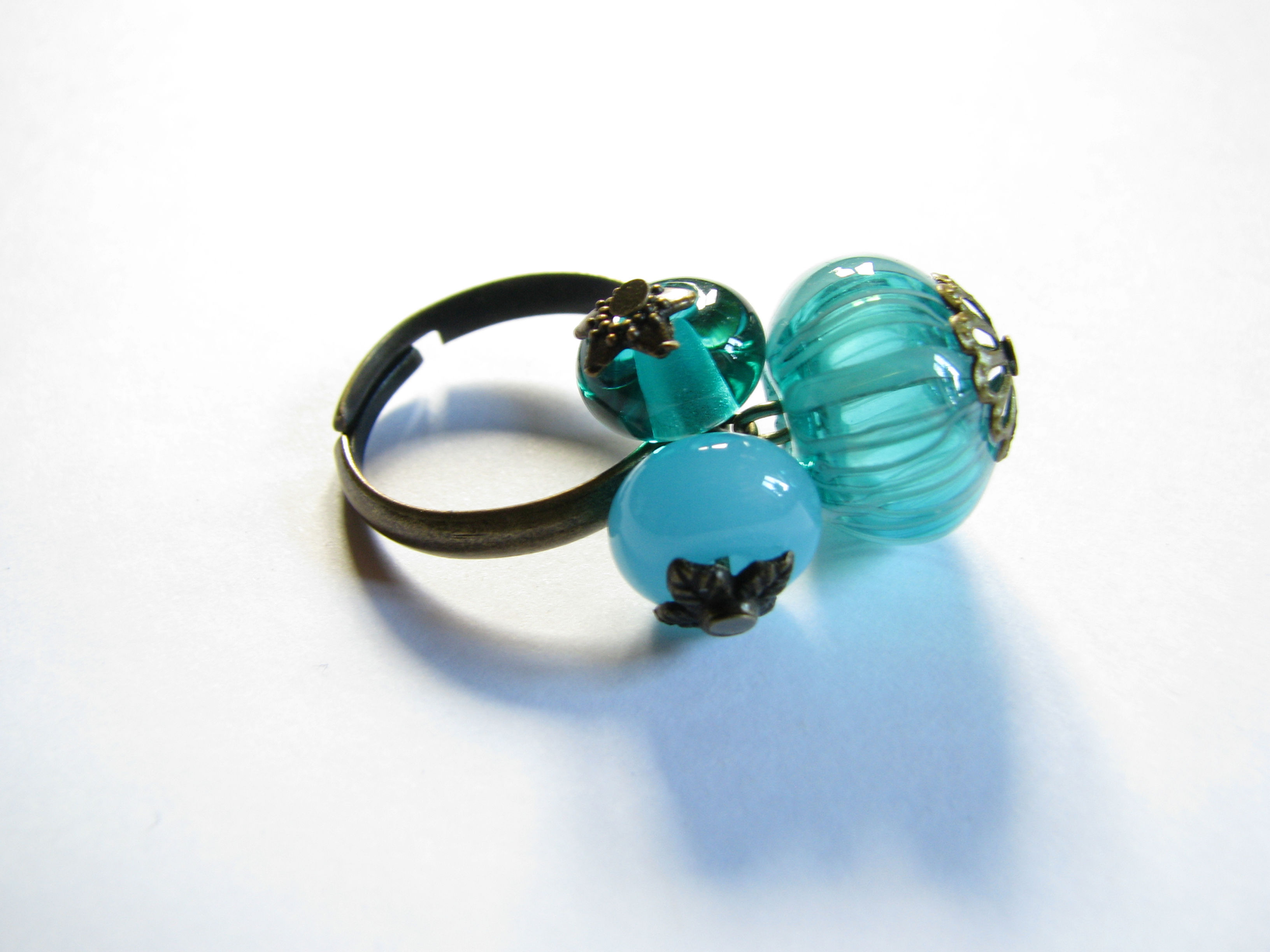 Bague Filigrane Bleue