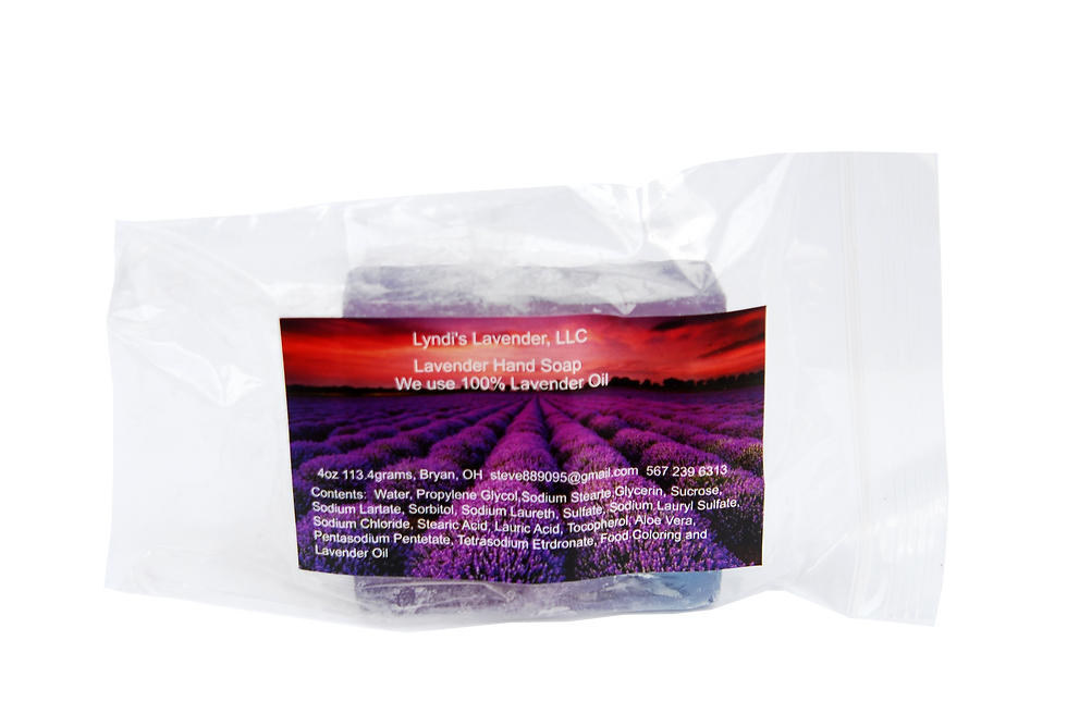 Thumbnail: Lyndi's Lavender Hand Soap Bar 4 oz.