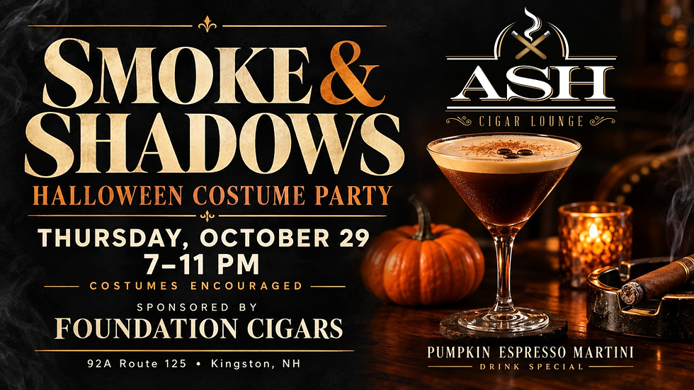Smoke and Shadows - Halloween Costume Party
