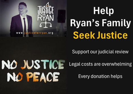 Justice for Ryan – Fundraising Appeal