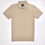 Thumbnail: Cream Zipper Polo T-shirt