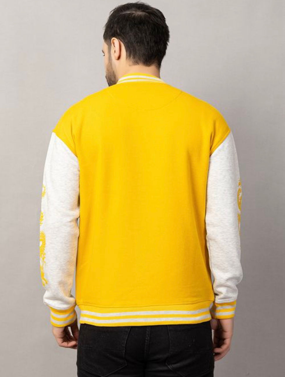 Thumbnail: YELLOW VARSITY JACKET