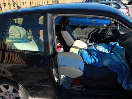 Giuseppe finalmente ha una casa.