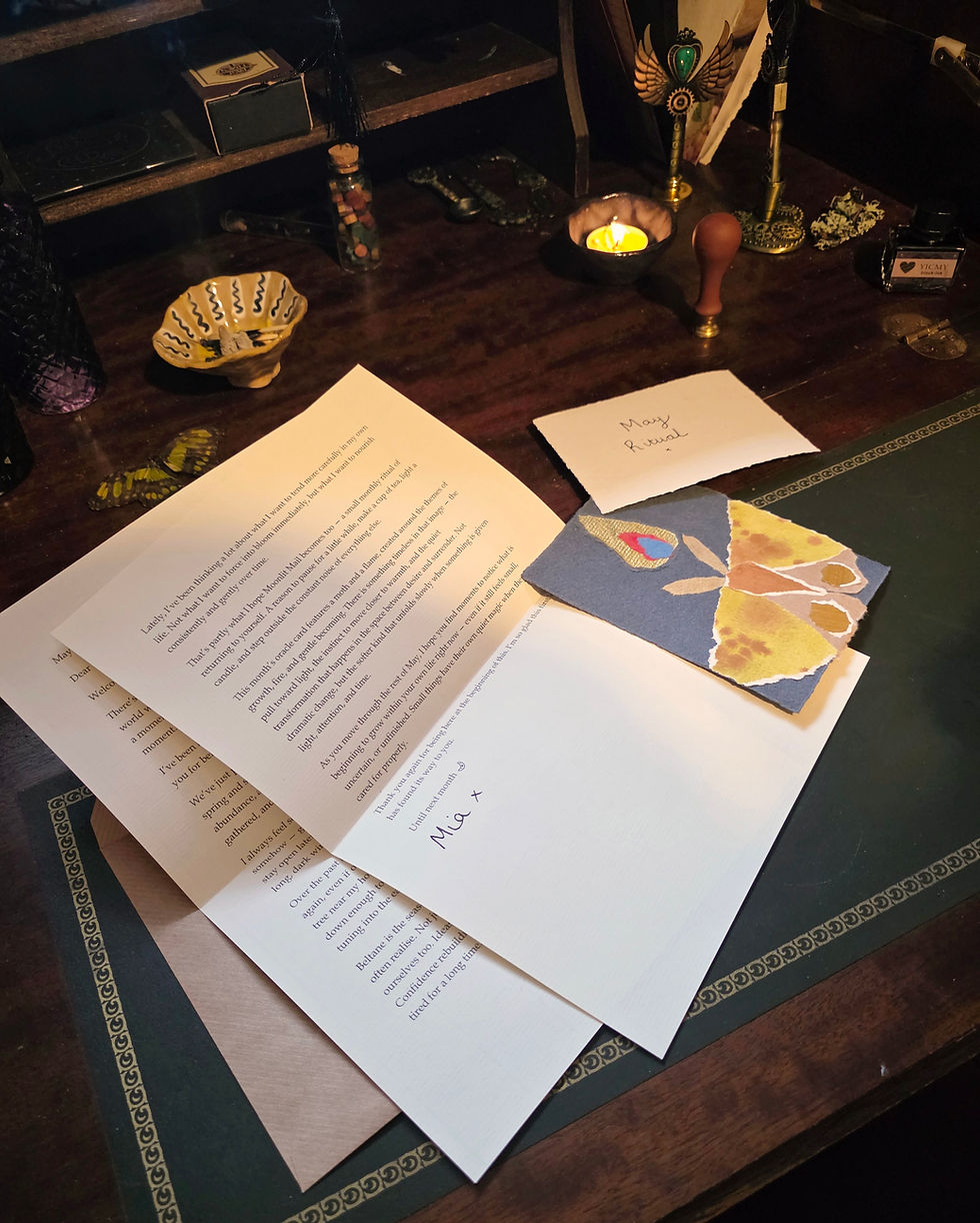 Thumbnail: Moonlit Mail – Monthly Letter Subscription