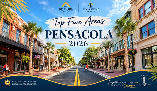 Top Five Areas in Pensacola