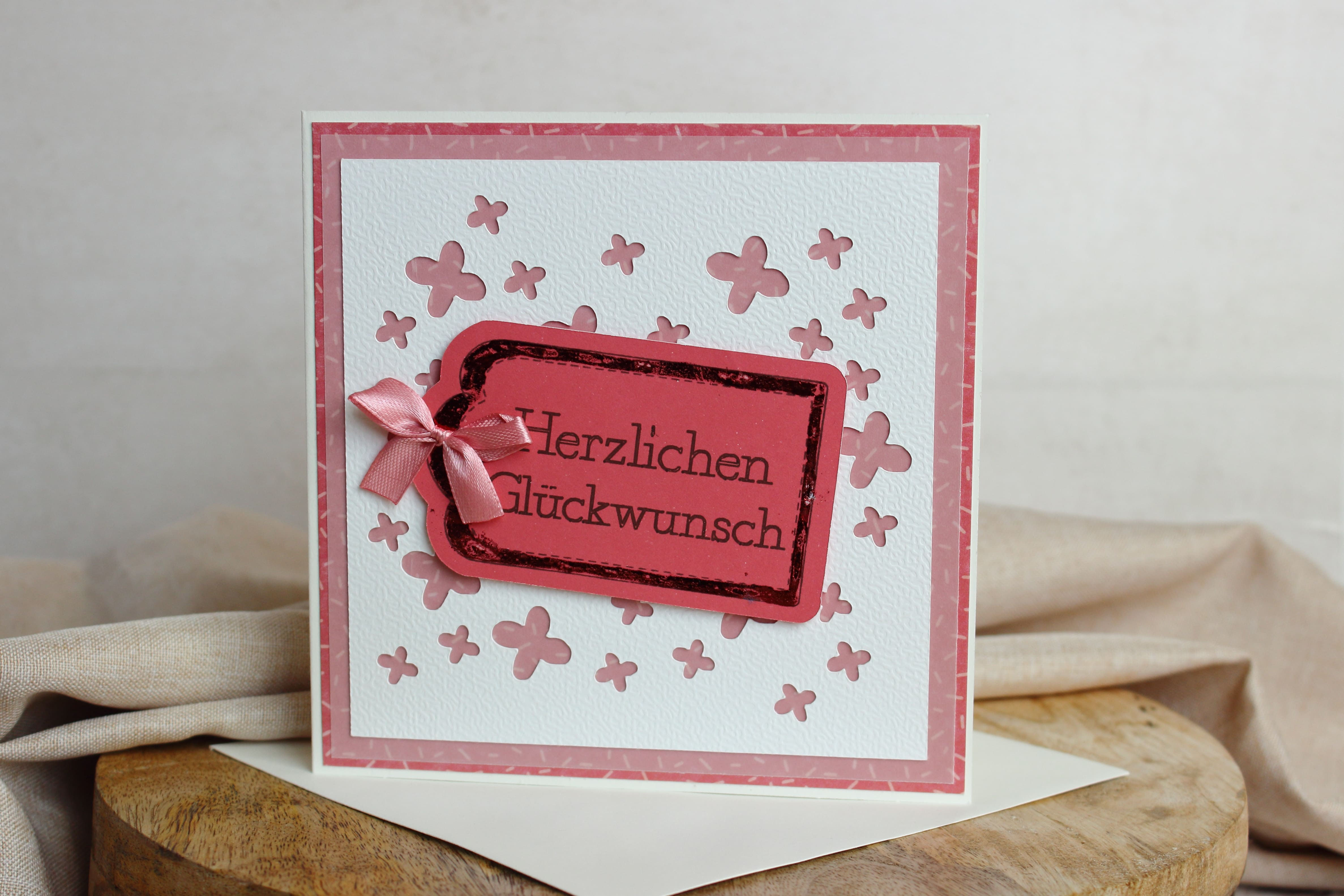 Herzlichen Glückwunsch "Blush"