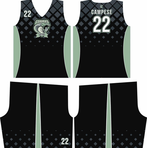 CUSTOM BASKETBALL JERSEY COBRAS 2019