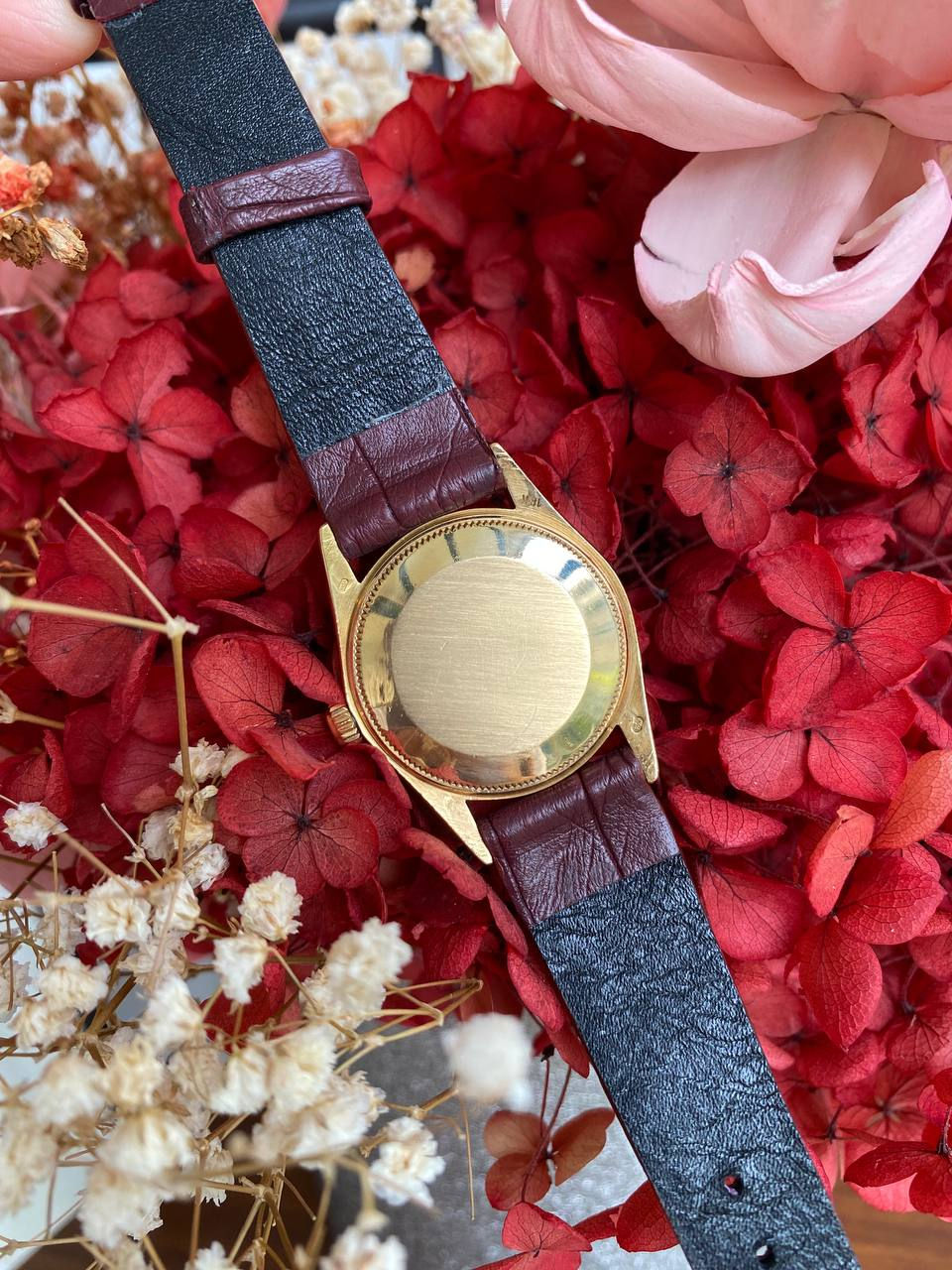 Thumbnail: ROLEX DATEJUST 31 AUTOMATIC IN 18K SOLID GOLD VINTAGE DISCONTINUED