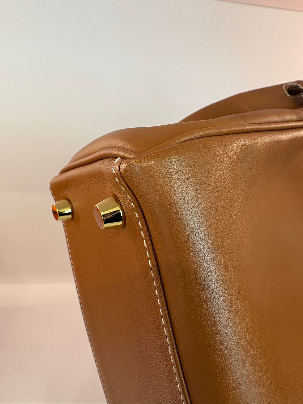 Thumbnail: HERMES KELLY 25 GOLD ON GOLD SWIFT GHW STAMP Y