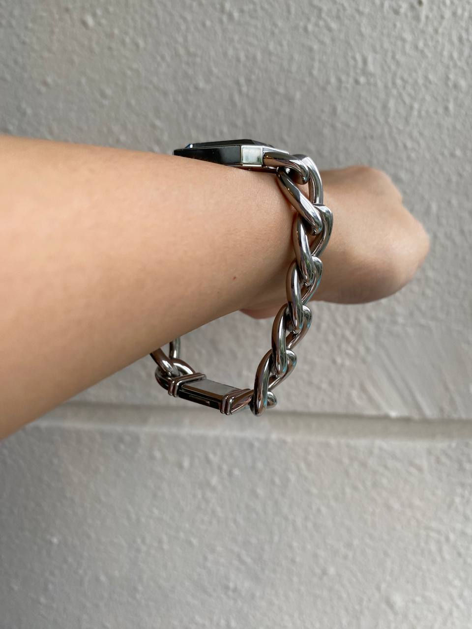 Thumbnail: CHANEL PREMIERE ACIER STEEL OCTAGONAL WATCH SIZE L