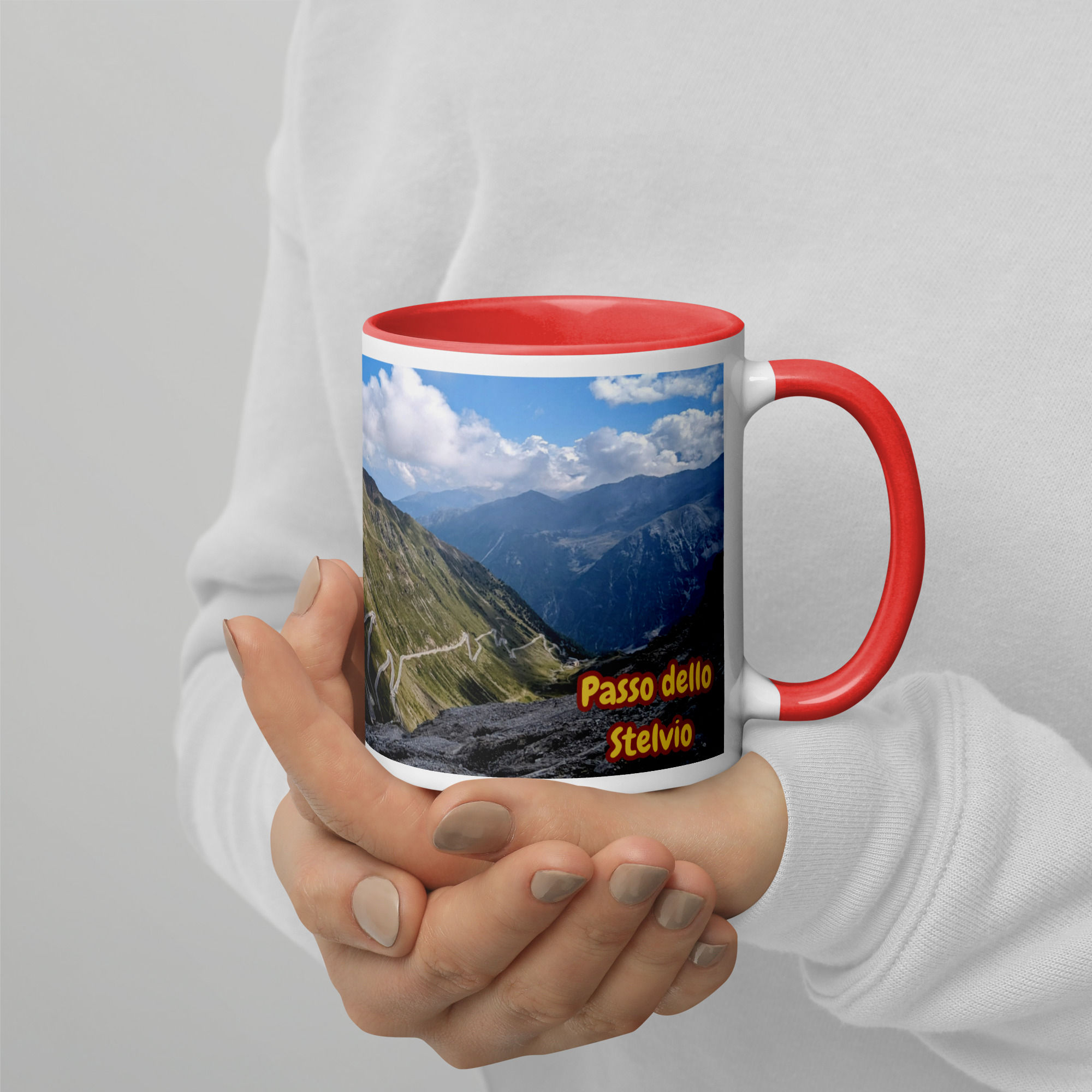 Passo dello Stelvio Ceramic Ceramic Mug