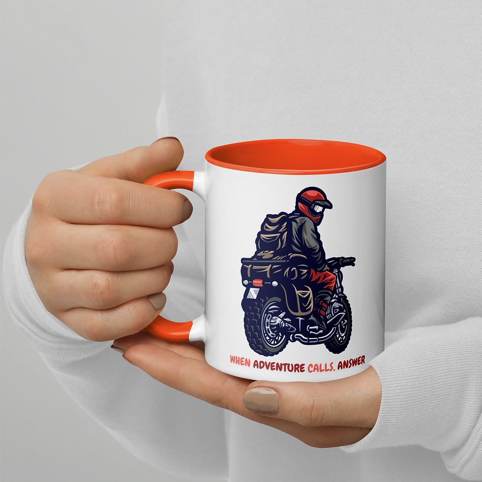 Thumbnail: When Adventure Calls Ceramic Mug