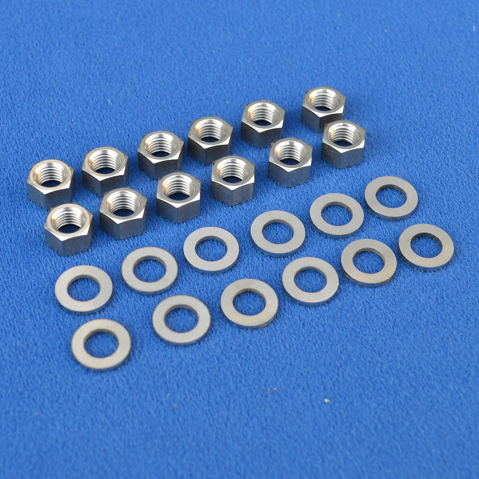 Harley Davidson Transmission Top Cover Nuts and Washers Kingpin