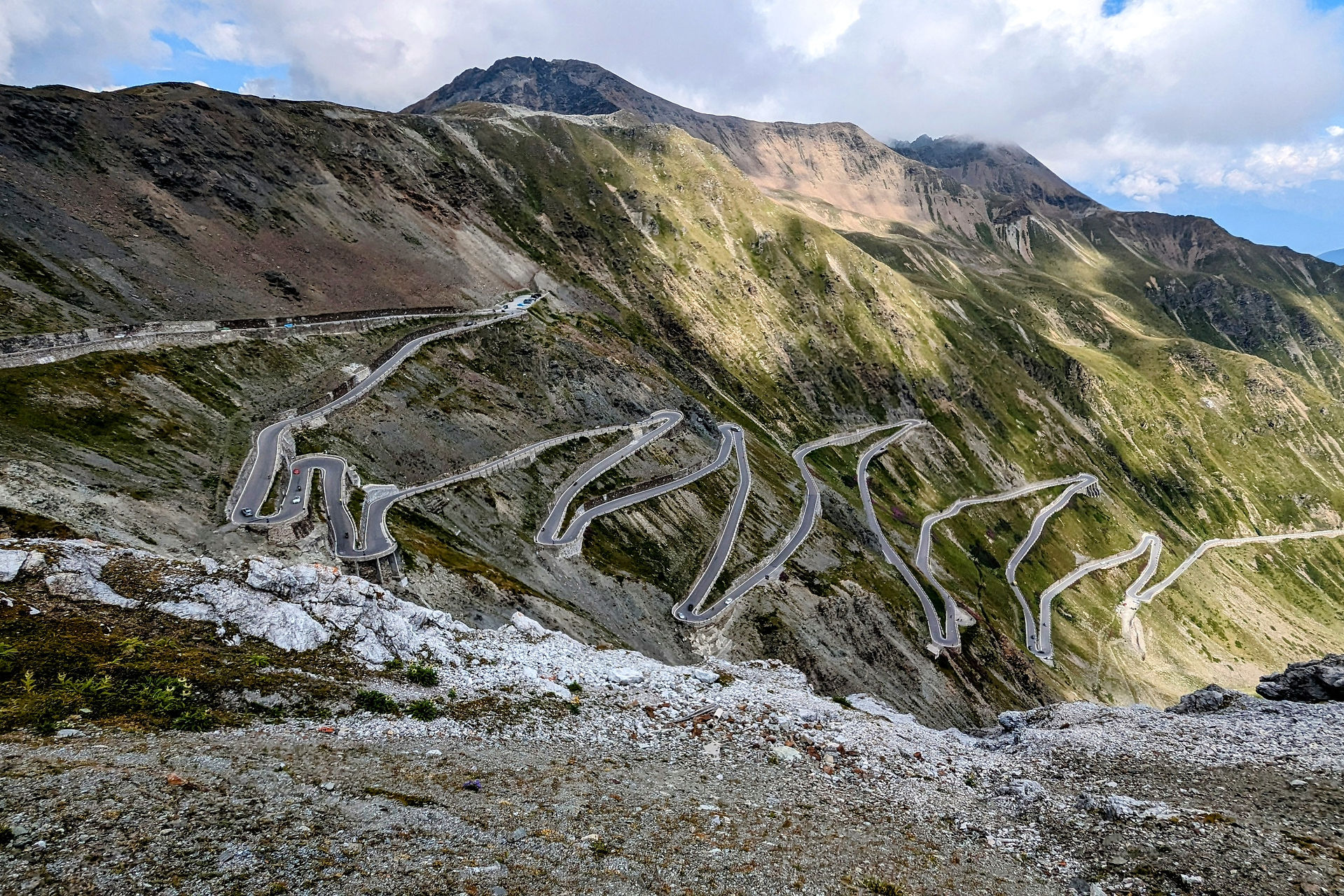 The Stelvio Pass, Italy