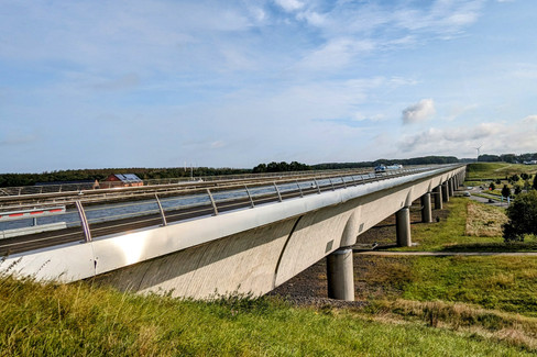 The Sart Canal Bridge, Belguim
