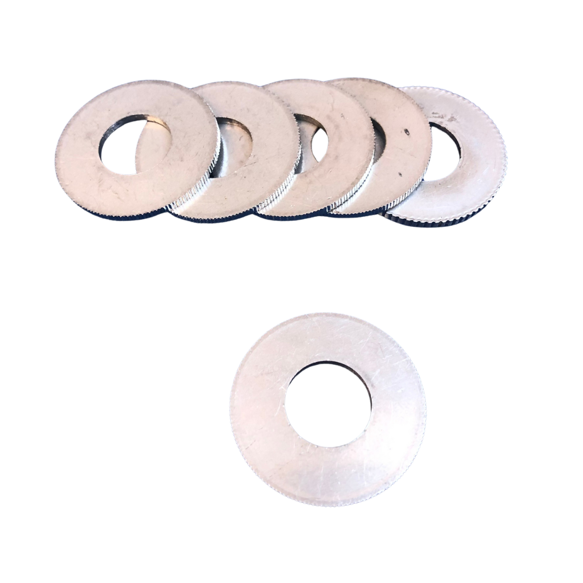 Lightweight Triumph Girder Fork Spindle Knurled Washer