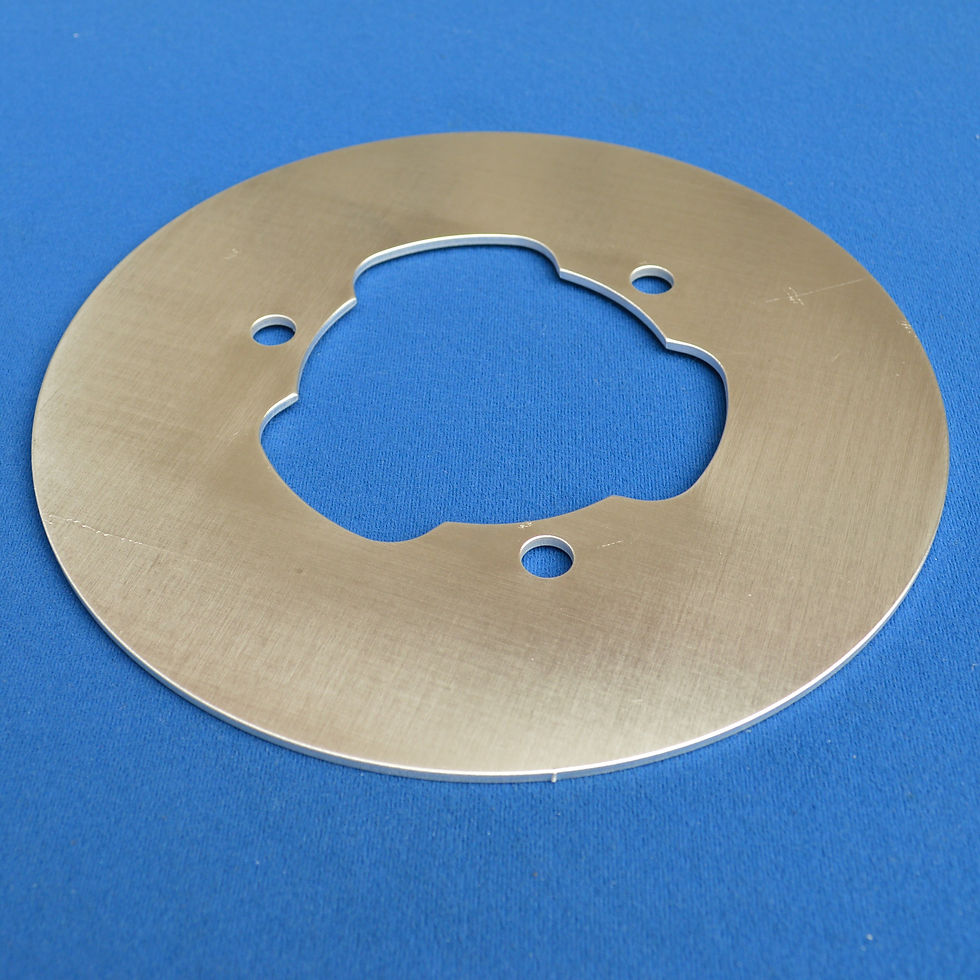 Aluminium Rear Disc Rotor for Honda RS125 Wheel 210mm Kingpin