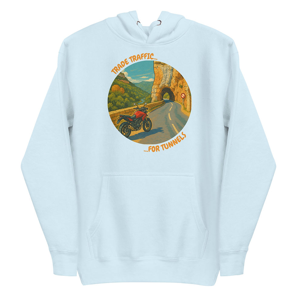 Thumbnail: Trade Traffic For Tunnels Unisex Hoodie