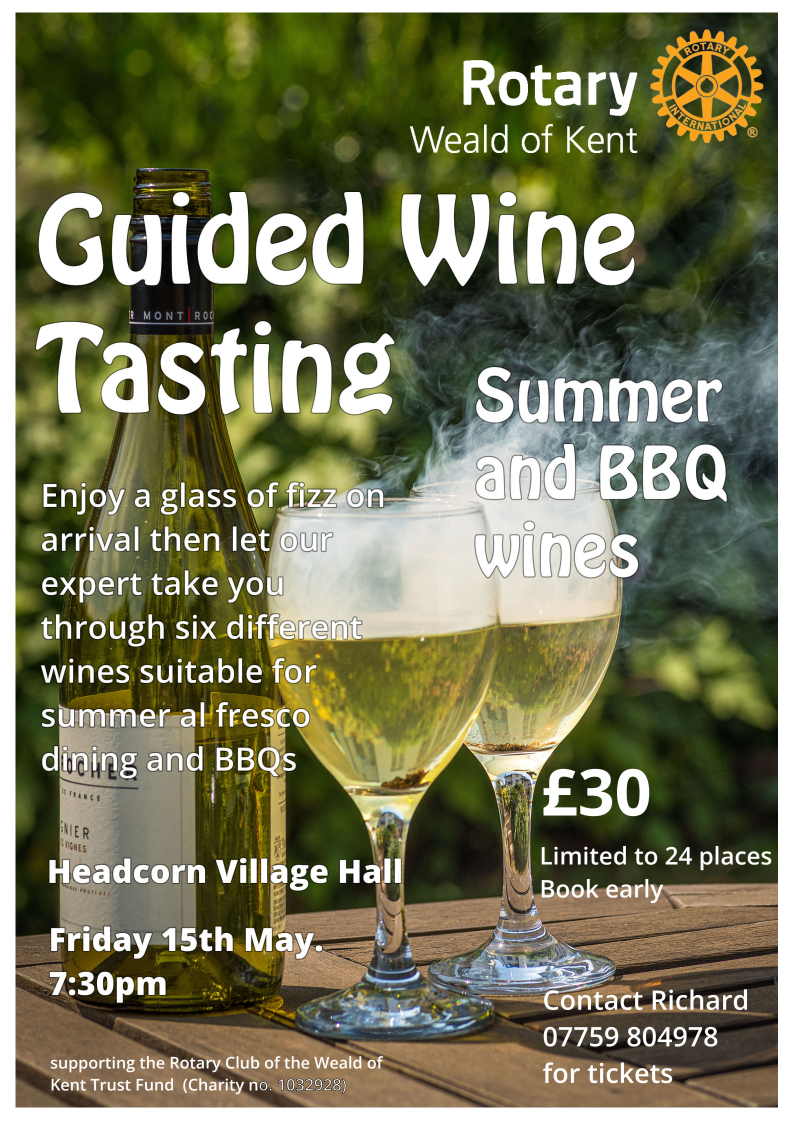 Weald of Kent Rotary Club Wine Tasting
