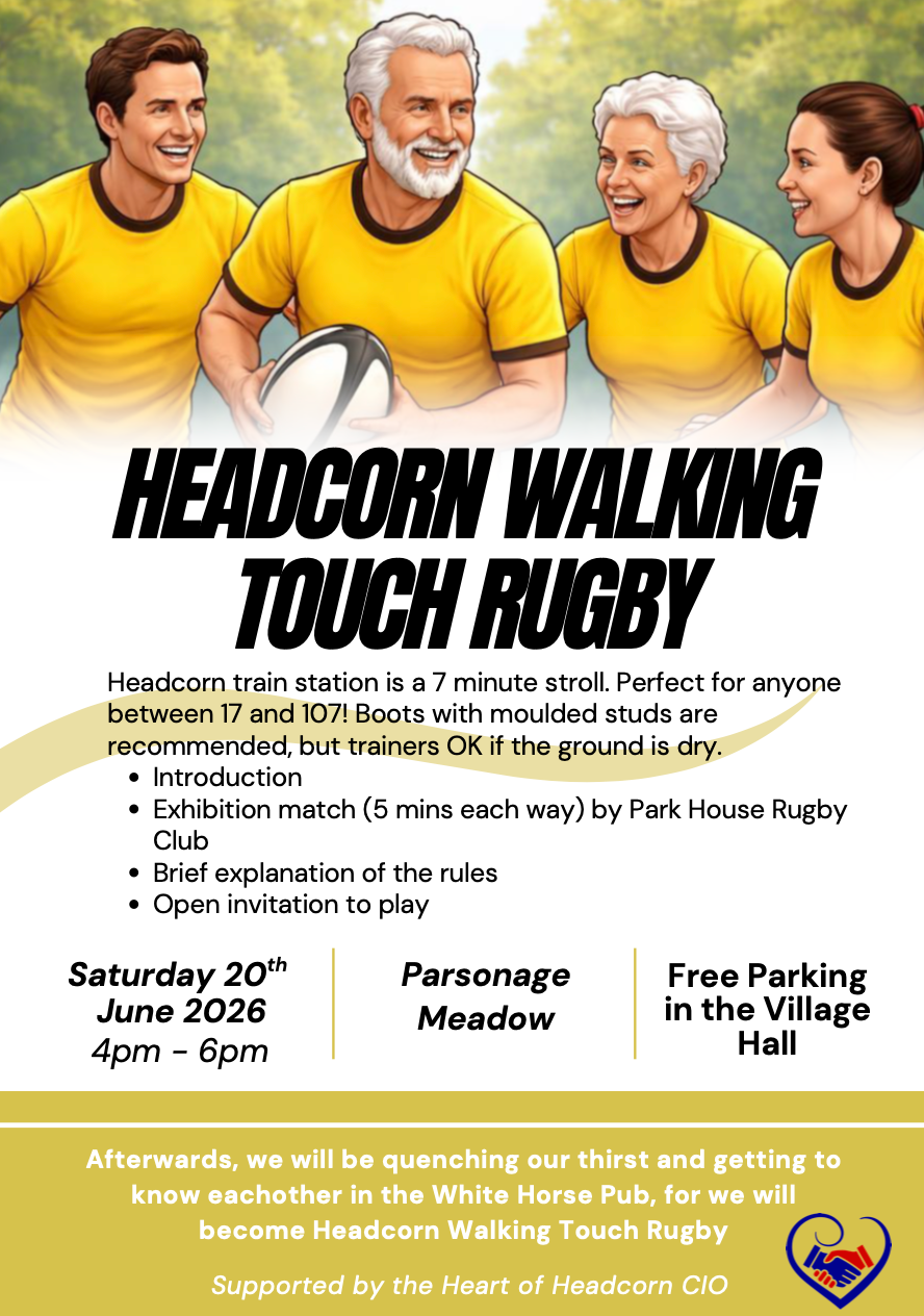 Introduction to Walking Rugby at Parsonage Meadow