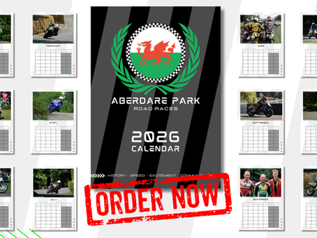 Aberdare Park Road Races 2026 Wall Calendar - On Sale!