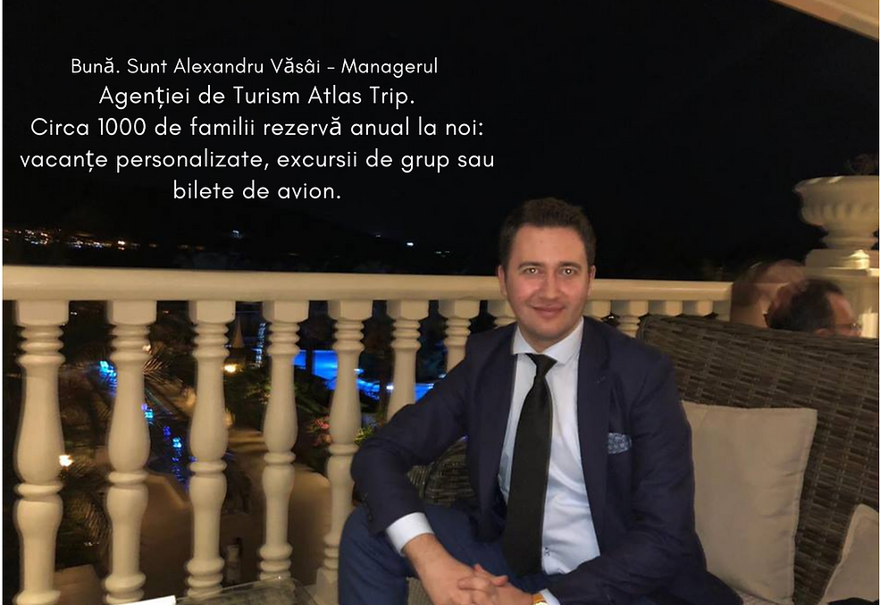 Bună. Sunt Alexandru Văsâi - Managerul A
