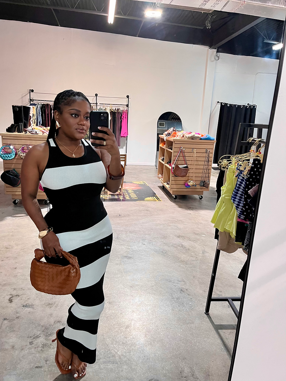 Thumbnail: Kardash Stripe Skirt Set