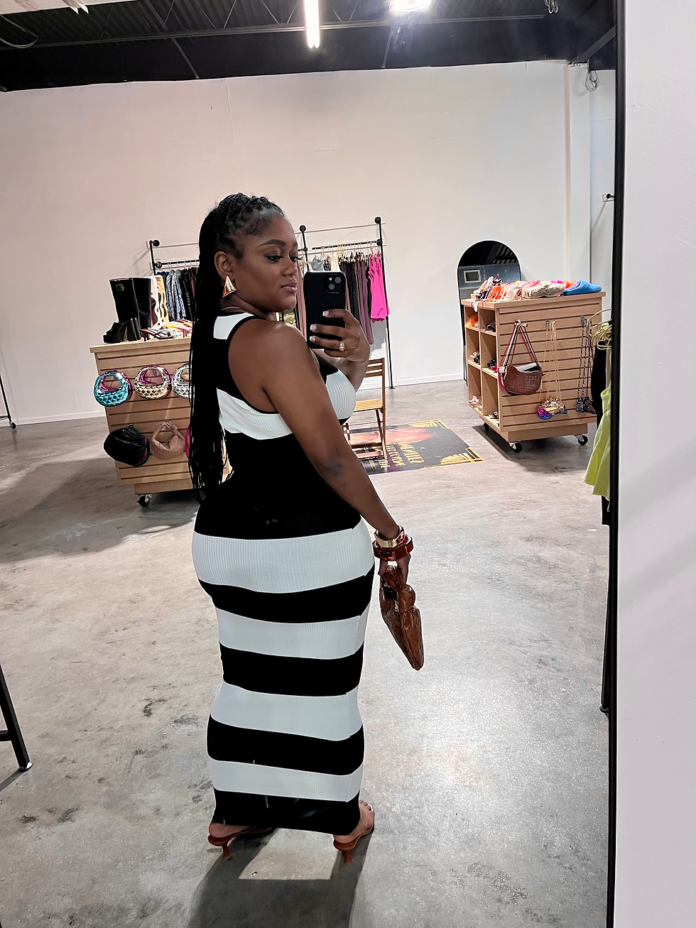 Thumbnail: Kardash Stripe Skirt Set