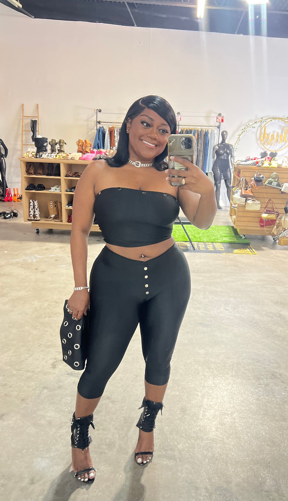 Thumbnail: Snap’d Tube Capri Set