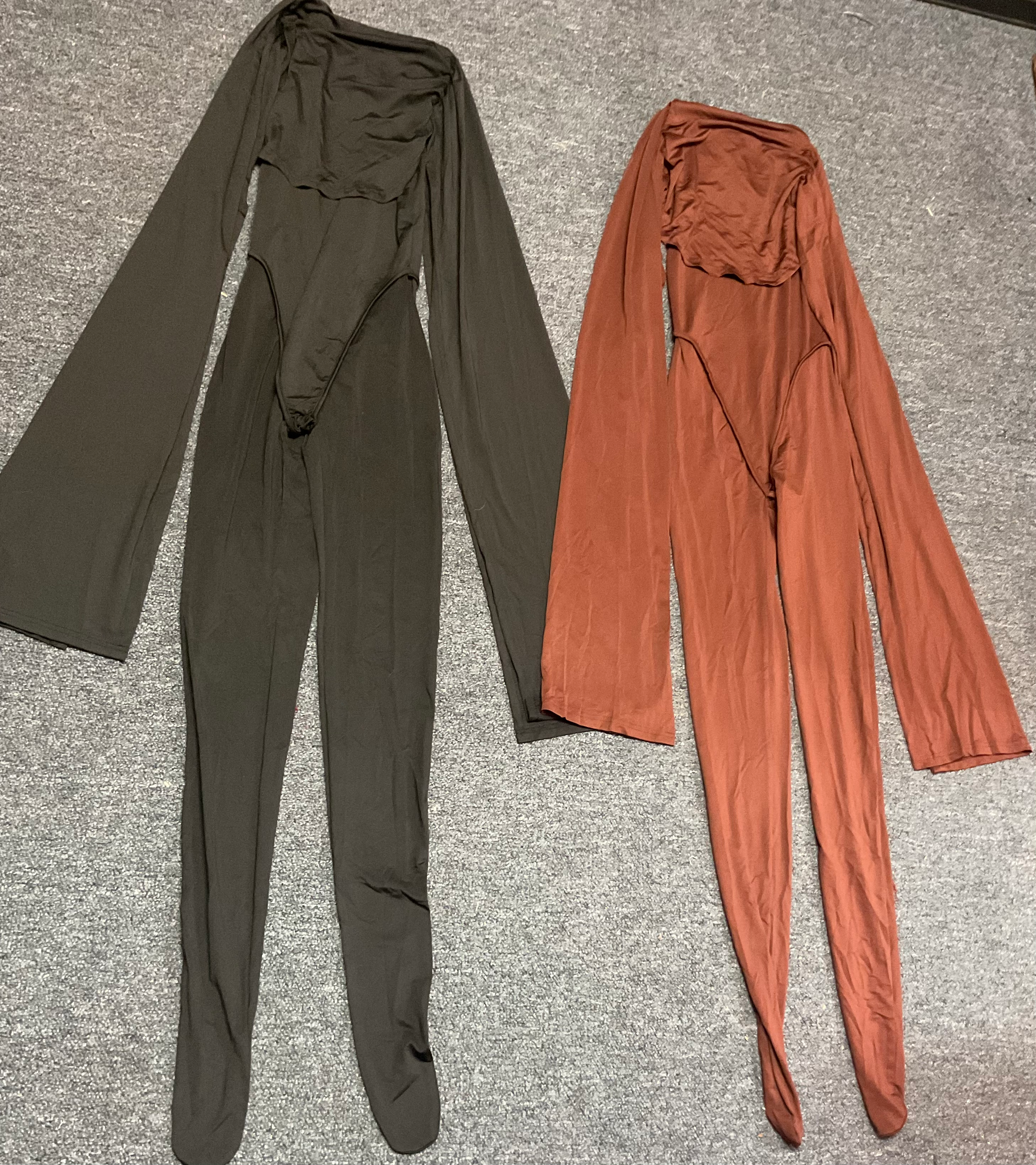 Flare Armed Jumpsuits 