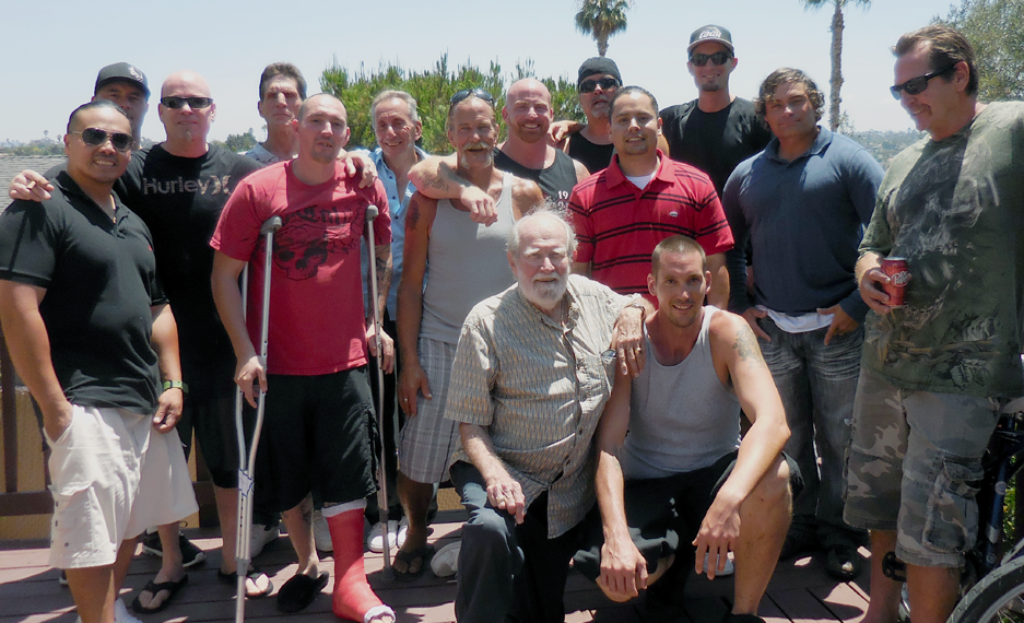 Harley Noel and clients of Hawkes Home