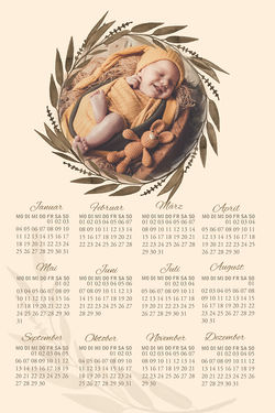 Kalender Photoshop Template