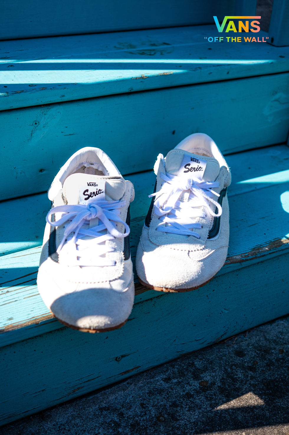 White Toed- Vans