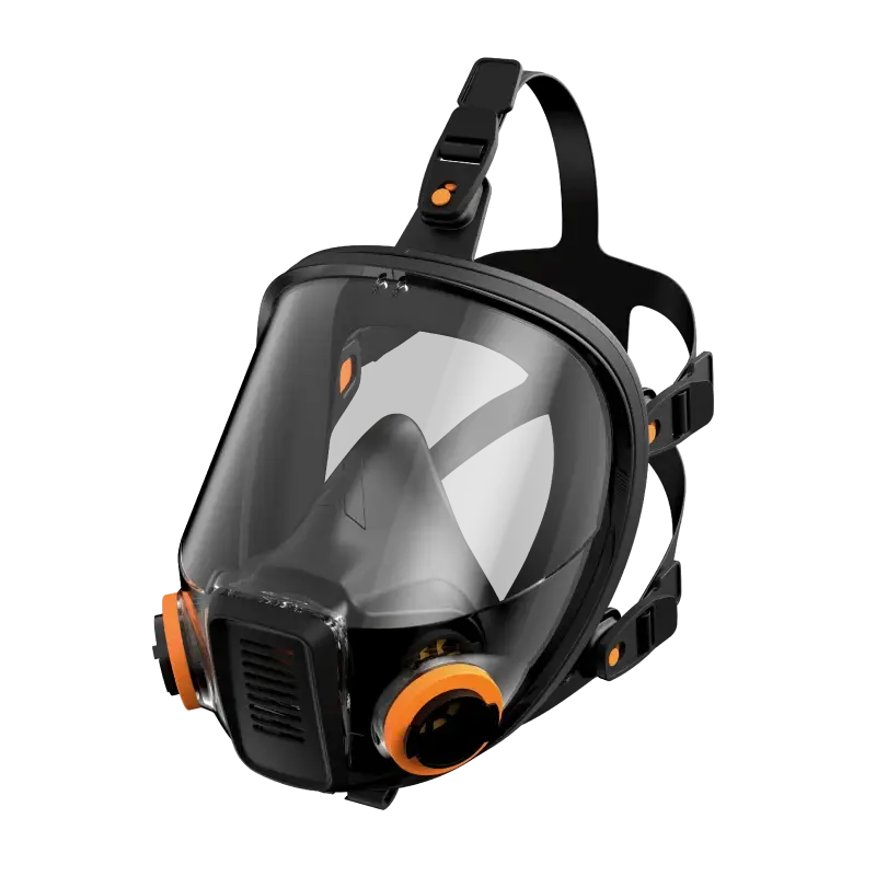 Alpha Sentinel Full Face Mask left side on